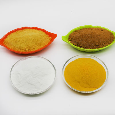 হালকা হলুদ 20% 30% Al2O3 পলি অ্যালুমিনিয়াম ক্লোরাইড পাউডার