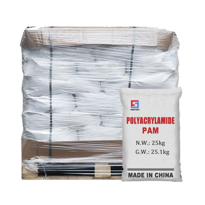 Cationic Polyacrylamide CPAM Flocculant সাদা পাউডার কাগজ তৈরির জন্য